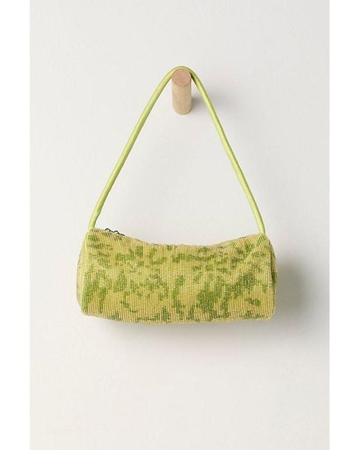 Free People Multicolor Bailey Beaded Barrel Bag