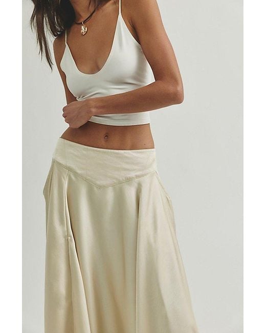 Free People Black Chilco Maxi Skirt