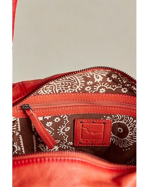 Free People Red Emerson Tote Bag