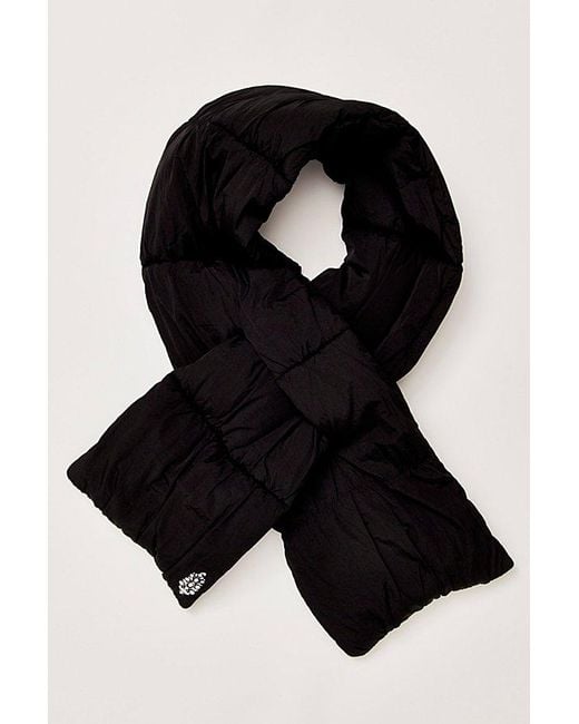 Fp Movement Black Pixie Packable Puffer Scarf