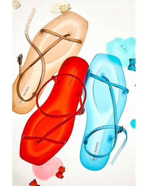 FP Vegan Collection Multicolor Sugar Rush Jelly Sandals By
