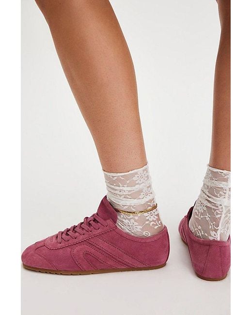 Jeffrey Campbell Blue Willow Suede Sneakers By