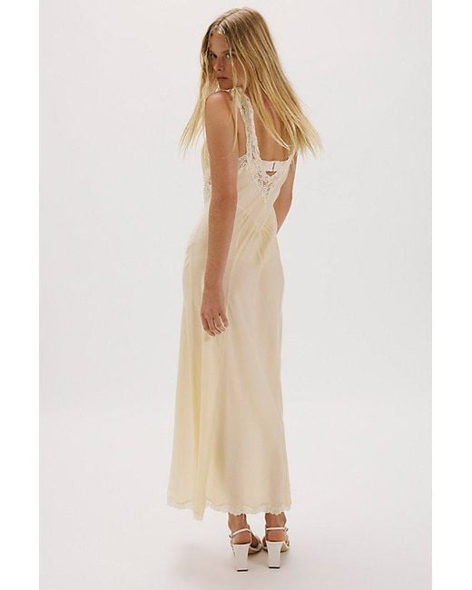Spell Natural Vina Lace Slip Maxi Dress