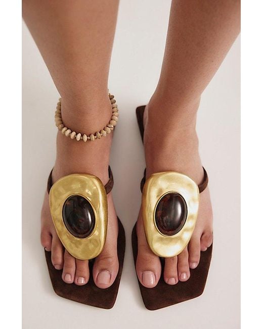 Jeffrey Campbell Multicolor Seven Cities Thong Sandals By