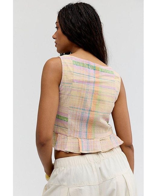 Free People Multicolor Carousel Top