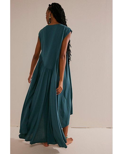 Free People Green Madelyn Midi