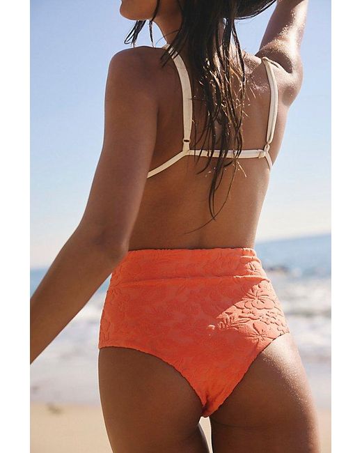 Acacia Swimwear Multicolor Seychelle Bikini Bottoms At Free People In Peony, Size: Medium