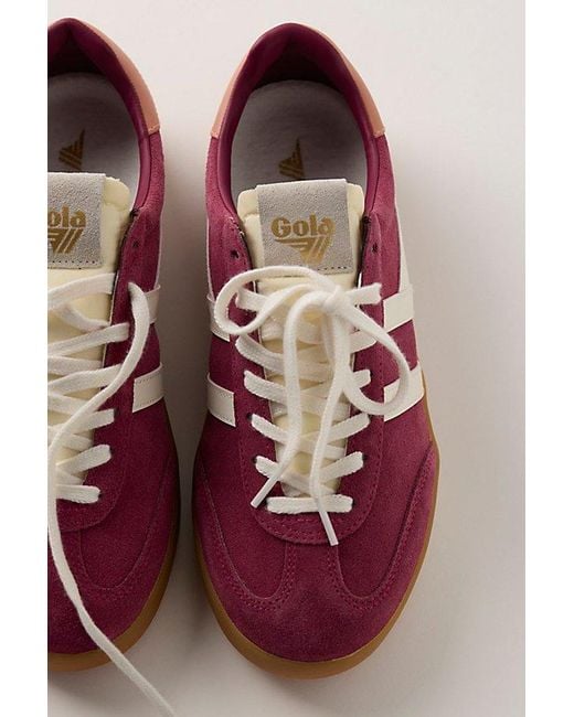 Gola Red Cyclone Sneakers