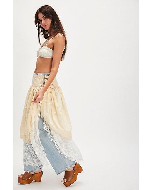 Nigel Preston Blue Summer Time Bad Fairy Skirt By