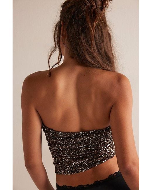 Intimately By Free People Black Leading The Way Tube Top By