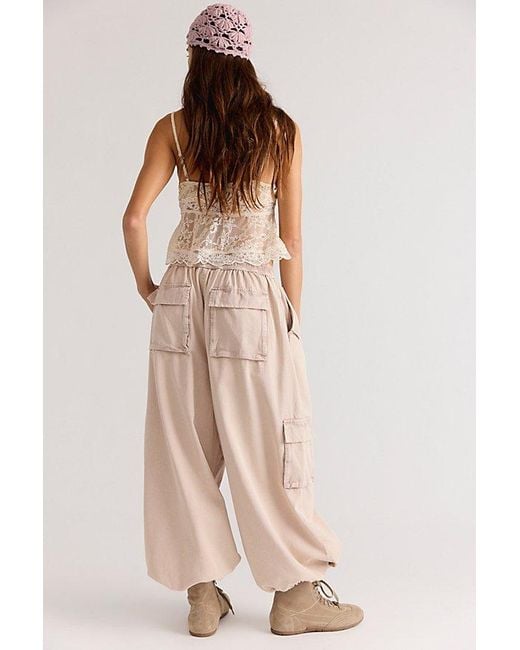 Free People Multicolor Bobbi Pull-On Cargo Trousers