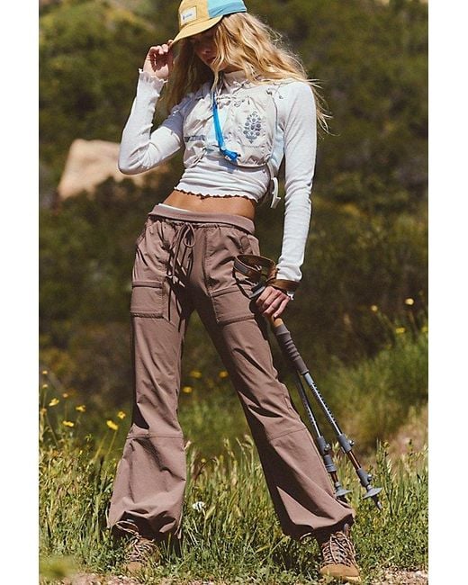 Fp Movement Brown Cascade Cool Climber Pants