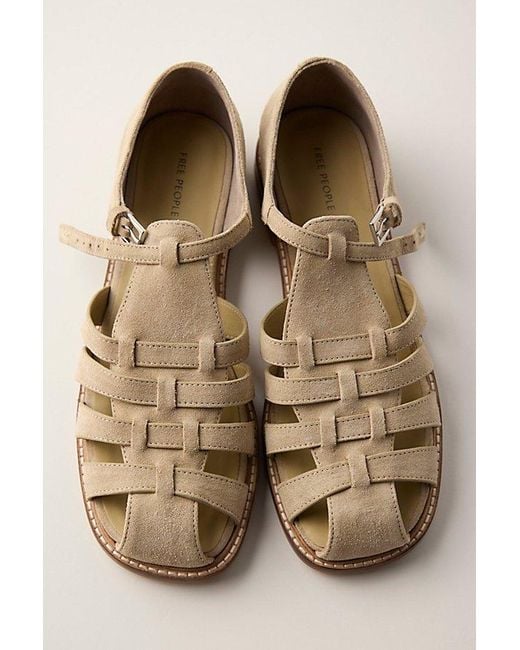 Free People Blue Willow Fisherman Sandals