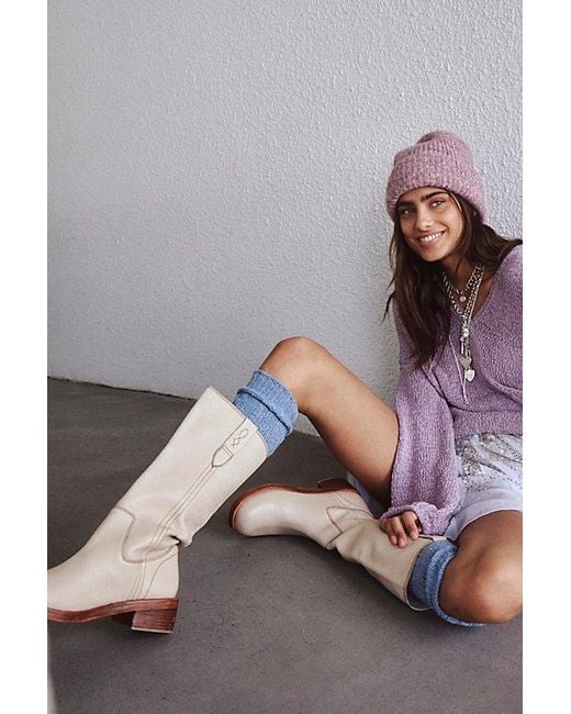 Free People Blaze Pull-On Boots in Brown | Lyst