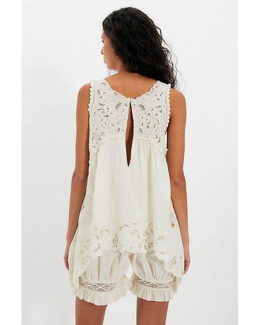 Intimately By Free People Natural Eye Catcher Bloomsie Romper By