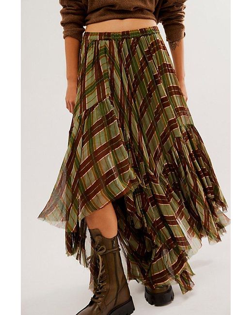 Free People Multicolor Fp One Clover Printed Skirt