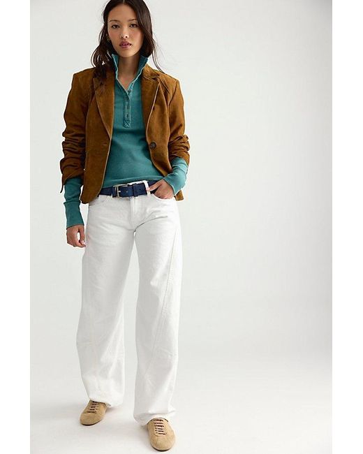 Free People Green Lake Solid Henley