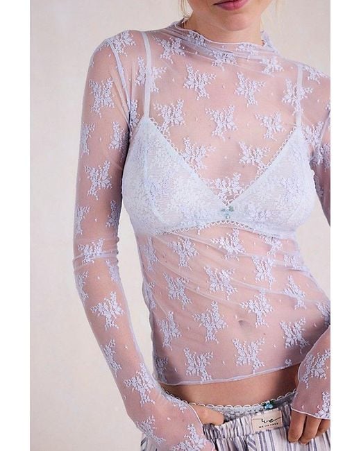 Intimately By Free People Pink Lady Lux Layering Top By