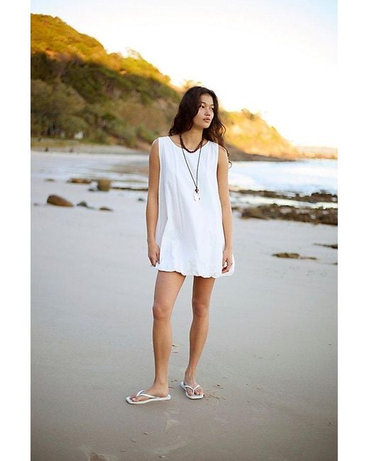 free-est Natural Struttin' Bubble Mini Dress By