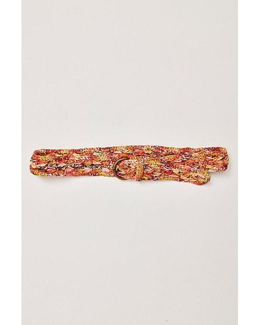 Free People Multicolor Tutti Frutti Pocket Belt