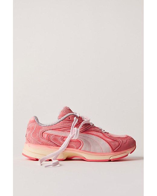 PUMA Pink Extos Overdye Trainers Shoe