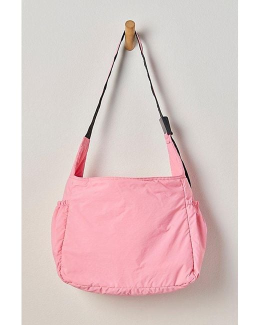 Free People Pink Checkmate Sling Bag