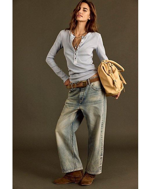 Free People Gray Jamie Henley