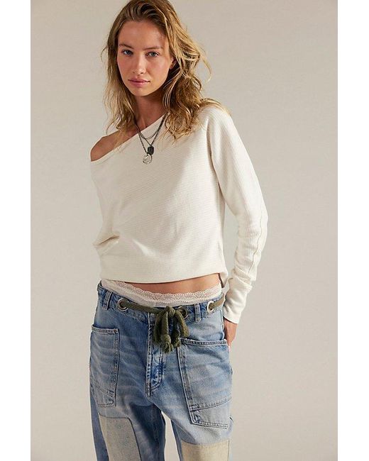 Free People Natural Jess Long Sleeve