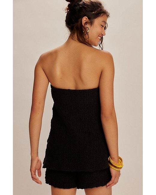 free-est Black Evelyn Romper By