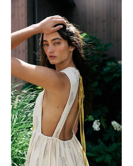 Free People Natural Driftwood Maxi Dress