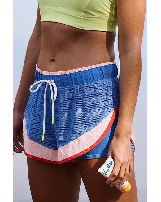 Fp Movement Blue Run For The Hills Shorts