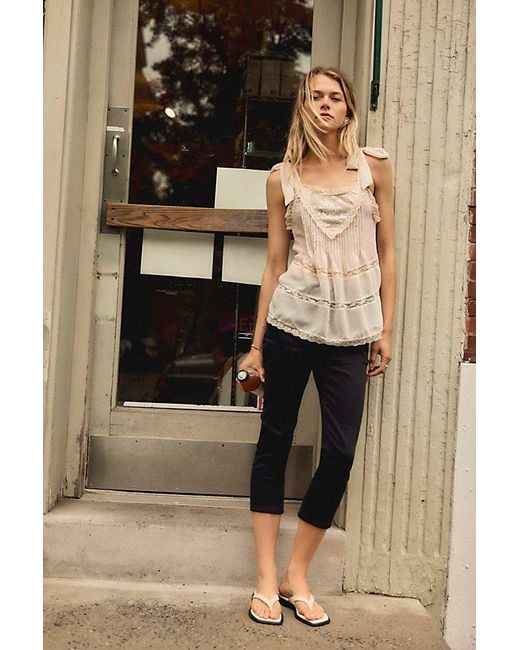 Intimately By Free People Brown Sunflare Blouson Tank Top By