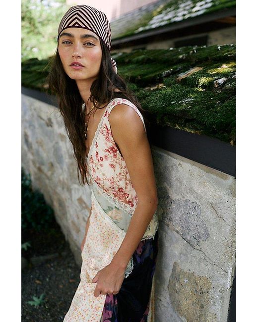 Free People Pink Essential Triangle Bandana