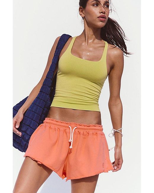 Fp Movement Red Flutter Shorts