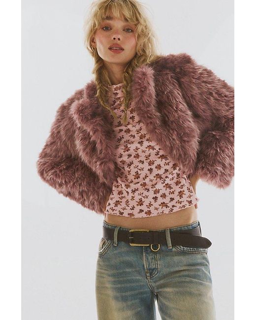 Free People Pink We The Free Bold Bowery Cuff