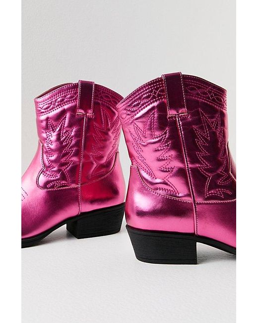 Matisse Pink Vegan Ranch Boot