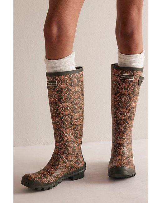 Barbour Brown High Boots