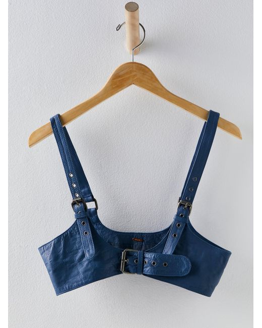 Free People Blue Rebel Leather Harness