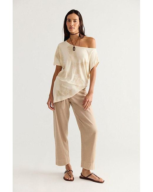 Sunday Market Natural Sideline Tee