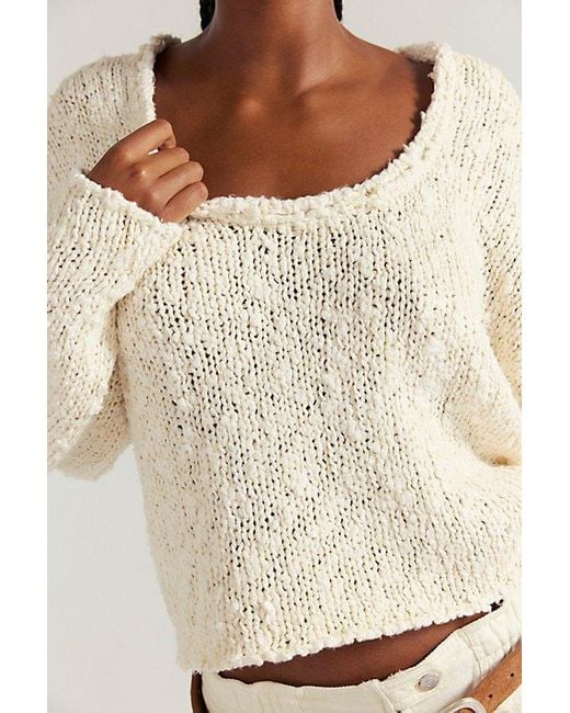 Free People Black Firefly Pullover