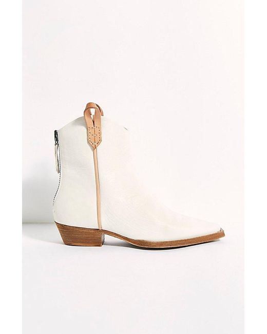 Free People White We The Free Wesley Ankle Boots