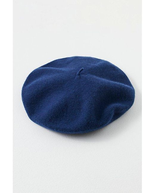 Free People Blue Shady Character Packable Wide Brim Hat