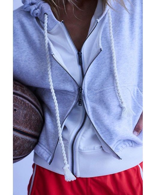 Fp Movement Blue Two Step Zip Up