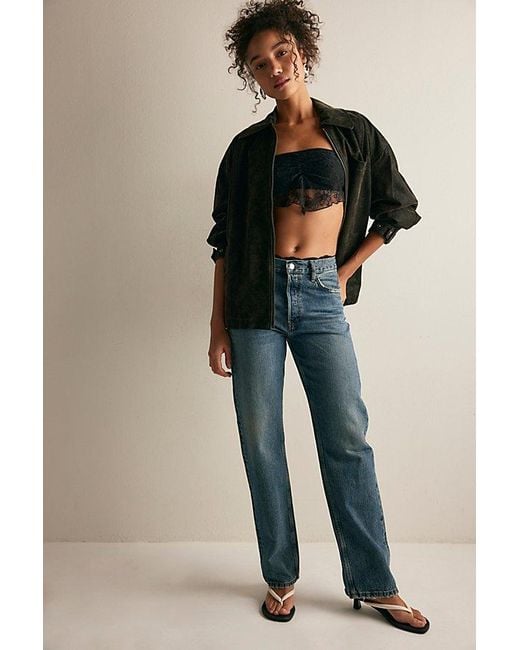 Intimately By Free People Black Lace Scarf Bandeau By