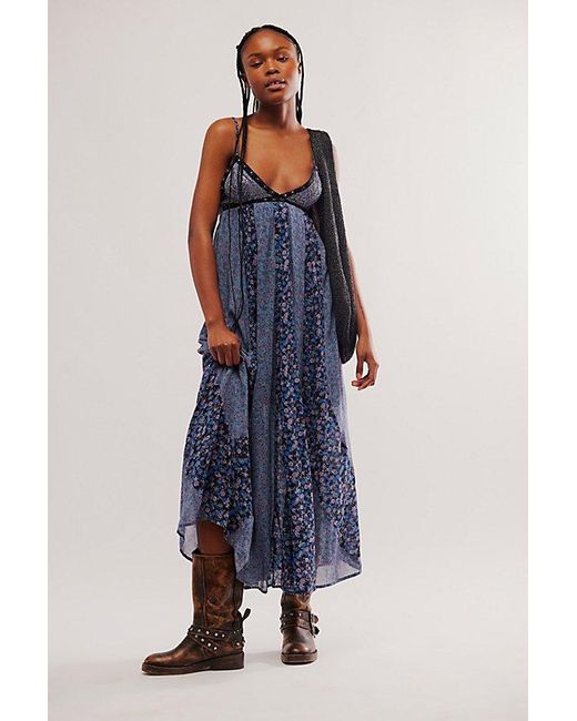 Free People Brown Forever Time Dress