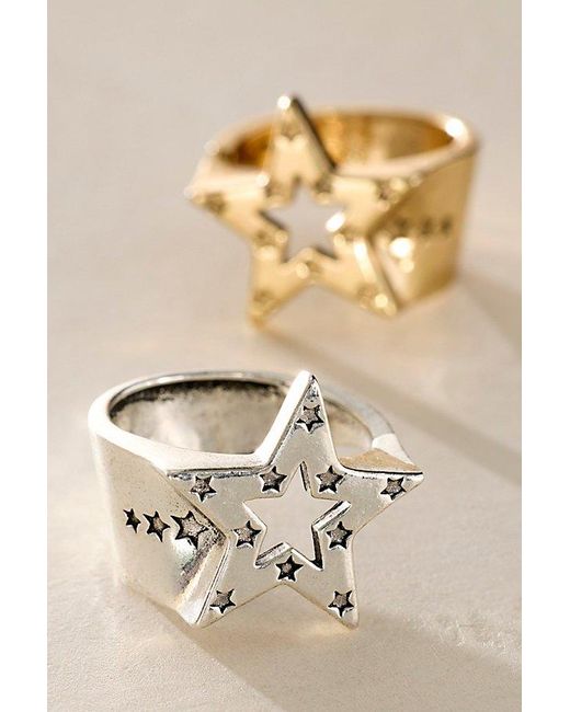Free People Natural Starry Sky Ring