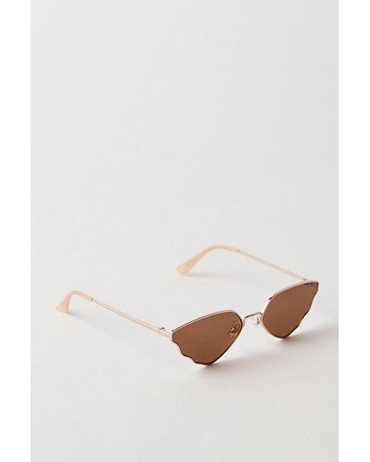 Free People Multicolor Little Wing Novelty Sunglasses