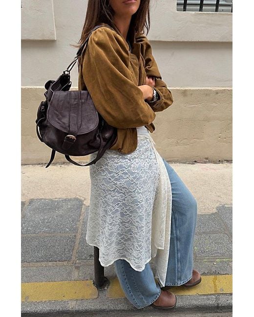 Free People Brown Asher Tote