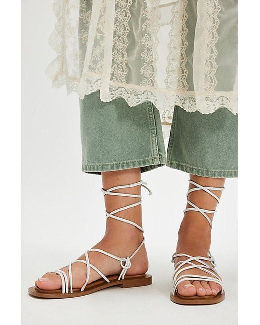 Seychelles Green Private Island Wrap Sandals By