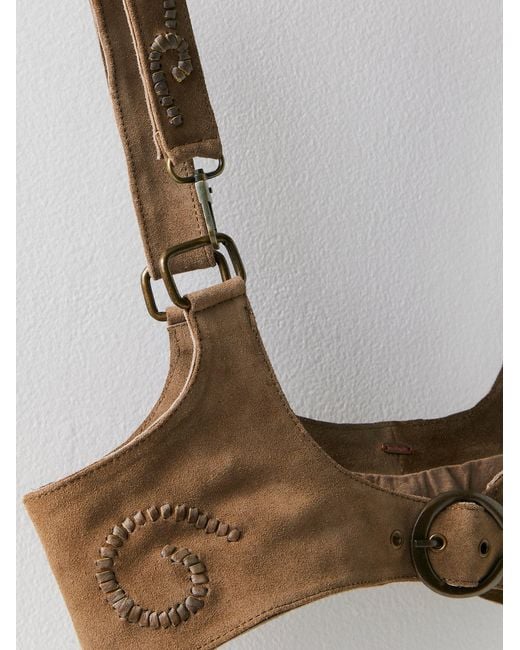Free People Beacon Corset Harness in Gray | Lyst display picture 2